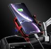 Kewig M6-S 12V Motorcycle Phone Bracket with QC3.0 Charging (Red) - 6