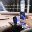 SUMITAP Magnetic HUD Car Phone Bracket Compact Mute Stent White - 6