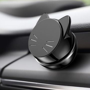 Black Magnetic Multifunctional Mobile Phone Car Holder - 1