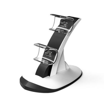 IPLAY Wireless Bluetooth Handle Charger HBP-314 for PS5 (White) - 1