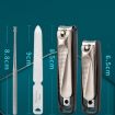 Nail Scissors Set 5pcs - Anti-splash Praying Mantis Style Pliers - 3