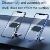2 PCS Car Phone Holder Magnetic Suction Cup, F16 Silver - 5