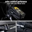 WILD MAN M20 Cycling Phone Bag: Waterproof, Black, Touch Screen - 6