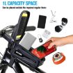 WILD MAN M20 Green Waterproof Cycling Phone Bag with Touch Screen - 3