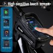 WILD MAN M20 Green Waterproof Cycling Phone Bag with Touch Screen - 4