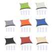 Yellow Waterproof Outdoor Garden Sunshade Sail, 2m x 2.5m Anti-UV - 2