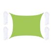 Waterproof Green Outdoor Sunshade Sail Canopy, 2m x 2.5m, Anti-UV - 1