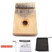 Beginner 17-Tone Wooden Kalimba Thumb Piano Kit - 1