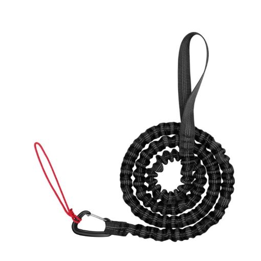 ZXCQYS-L Black Bicycle Tow Rope for Parent-Child Mountain Biking - 1