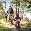 ZXCQYS-L Black Bicycle Tow Rope for Parent-Child Mountain Biking - 6