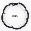 WEST BIKING Portable Folding Anti-Theft Bicycle Chain Code Lock - 3