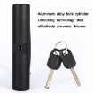 WEST BIKING XL U-Shaped Bicycle Key Lock, Anti-Theft, Black - 4