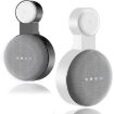 Google Nest Mini Wall-Mount Power Cable Storage Bracket (White) - 2