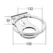 Transparent Acrylic Wall/Desktop Bracket for HomePod Mini - 3