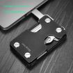 New-Bring Black Metal Card Holder & EDC Wallet for Keys & U Disk - 5