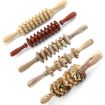Wooden Leg & Abdominal Roller Massager (368 Wheel) - 2