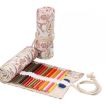 Handmade Canvas Roll: 72 Slot Pen & Pencil Holder Bag - 1