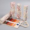 Handmade Canvas Roll: 72 Slot Pen & Pencil Holder Bag - 4