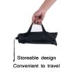 Retractable Stainless Steel Stool for Camping, Beach & Fishing, S - 3