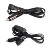 12/24V Car Compressor Refrigerator Power Cord with Switch, 2m - 2