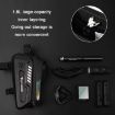 WEST BIKING Black Bicycle Hard Shell Front Beam Phone Bag - 3