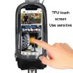WEST BIKING Black Bicycle Hard Shell Front Beam Phone Bag - 6
