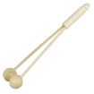 Smiling Face Wooden Massage Hammer - Multifunctional Health Tool - 4