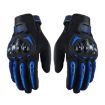 MCS-17 Blue Motorcycle Gloves, Touchscreen, Size L - Riding Tribe - 1