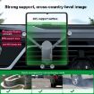 Oatsbasf Car Gravity Metal Bracket for Folding Screen Phones - Black - 4
