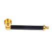 Small Black Imitation Gold Copper Pipe - 1