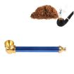 Small Black Imitation Gold Copper Pipe - 4