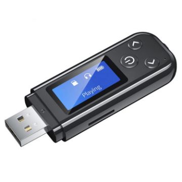 K15Pro Bluetooth Audio Receiver Transmitter with LCD 3.5mm AUX - 1
