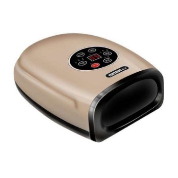 Amber Gold Hand & Finger Joint Massager for Wrist & Palm Therapy - 1