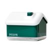 Mini Snow House USB Air Humidifier for Bedroom - Green - 2