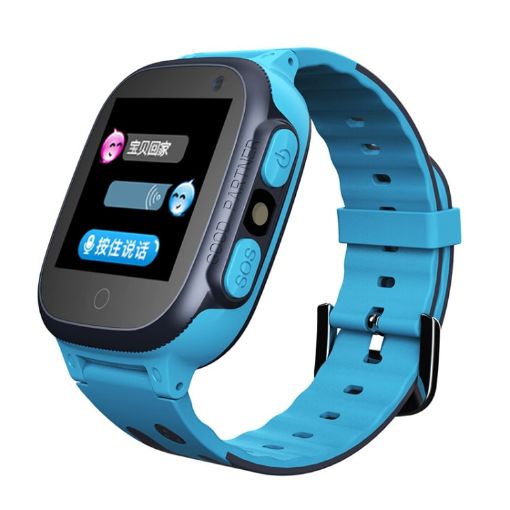 A111-Z1 Blue Children's Smart Cartoon Multi-Function Watch Phone - 1