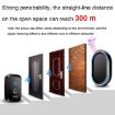 CACAZI A80 Wireless Music Doorbell, UK Plug, Black, No Battery Needed - 5