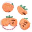 Shallow Pink Strawberry Fruit Plush Soft Eye Mask for Girls - 4