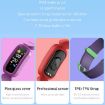 S90 Bluetooth Smart Bracelet: Sleep Monitor & Sports Pedometer (Black) - 5