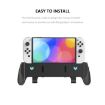 JYS NS218 Protective Case With Grip for Switch OLED (Black) - 6