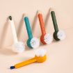 Yellow Multifunctional Fruit & Vegetable Cleaning Brush - 3