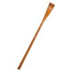 BQR01 Round Nature Color Long Handle Wooden Back Scratcher - 1