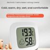 Baby Room Temperature & Humidity Meter - White - 2