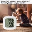 Baby Room Temperature & Humidity Meter - White - 5