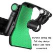 YF011 Car Control Panel Phone Bracket with Number Plate - Black Gray - 3
