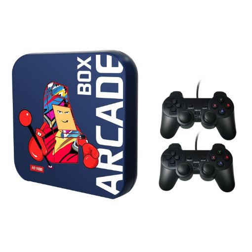 Arcade Box 256G Video Game Machine 4K HD for PS1/PSP/N64/DC UK Plug - 1
