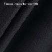 Warm Touch Screen Fingerless Riding Gloves, Size L (Black) - 4