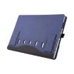 Blue Multifunctional PU Leather Laptop Case with Stand, 13.3 inch - 5