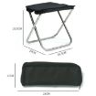 Portable Folding Fishing Stool Handbag - Outdoor (Black) - 3