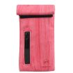 FIREDOG CL-104 Pink Mini Smoke Zipper Anti-Clad Tobacco Bag - 1