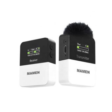 MAMEN KT-W1 Live Single-Reverse Camera Microphone 1 in 1 - 1